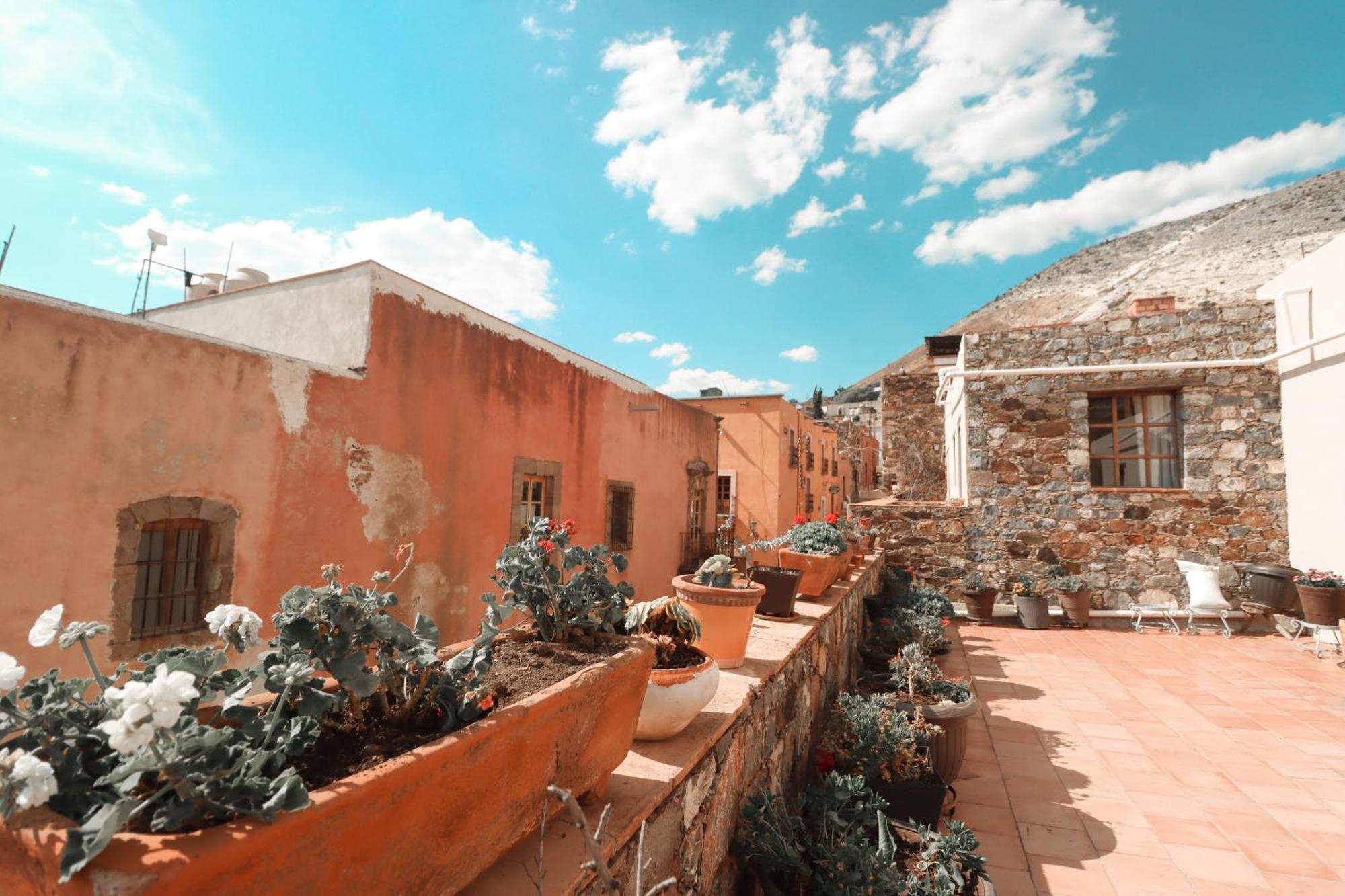 Hotel Boutique Meson De La Abundancia Catorce Kültér fotó