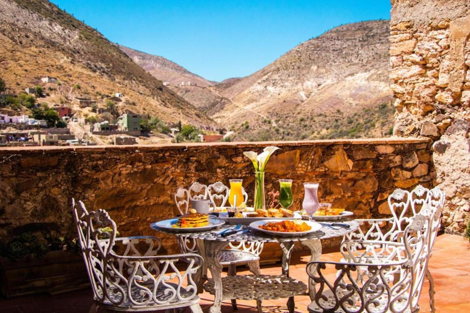 Hotel Boutique Meson De La Abundancia Catorce Kültér fotó