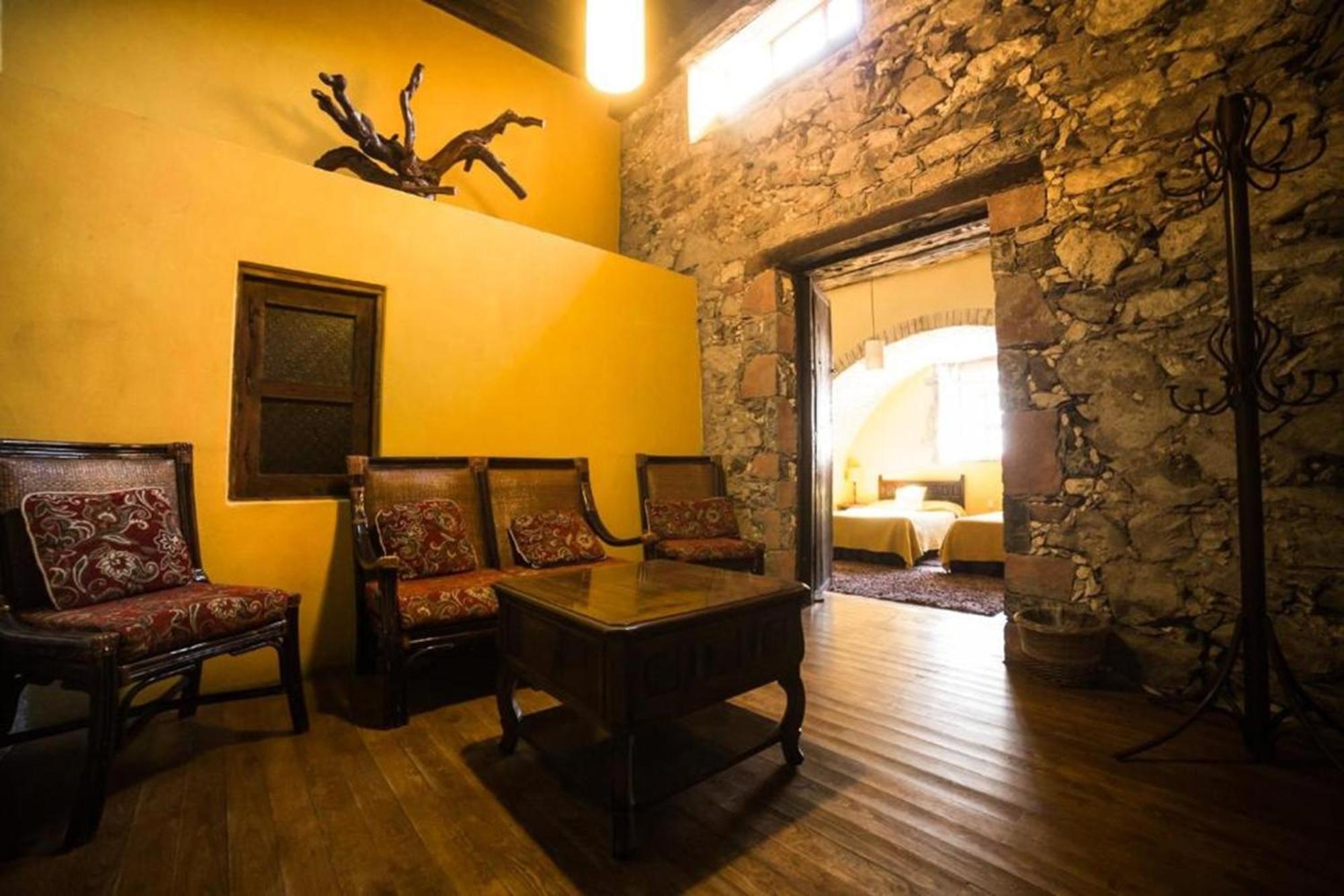 Hotel Boutique Meson De La Abundancia Catorce Szoba fotó